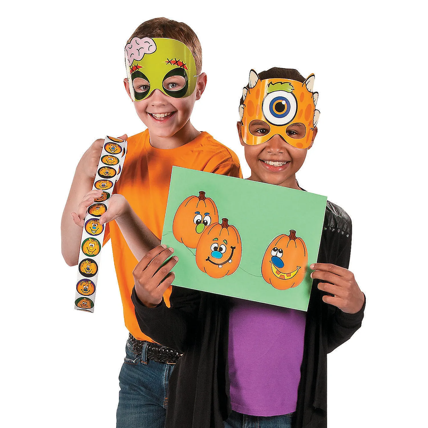 jackolantern_sticker_shee_1.webp Jack-O'-Lantern Sticker Sheets - 12 Pc.<Oriental Trading Online