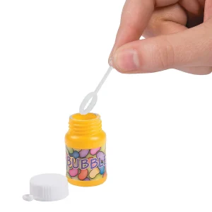 Jelly Bean Mini Bubble Bottles - 24 Pc.<Oriental Trading Online