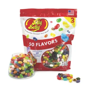 Jelly Belly 50 Flavors Jelly Beans Assortment, 3 Lb<Oriental Trading Clearance