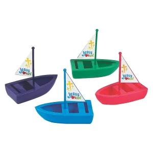 Jesus Loves Me Toy Boats - 12 Pc.<Oriental Trading Cheap
