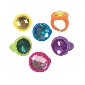 Oriental Trading Rings*Jewel Rings - 24 Pc.