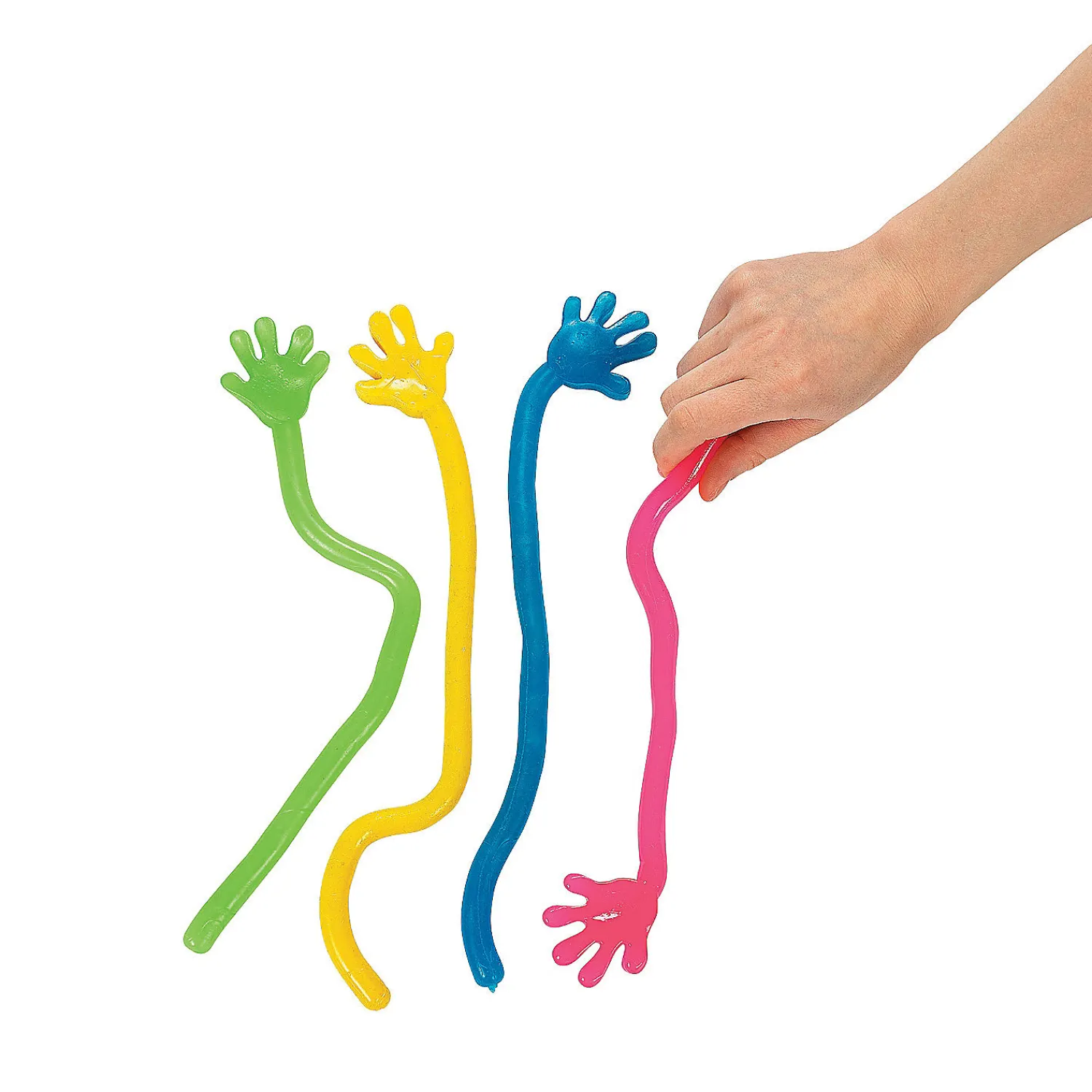 jumbo_sticky_hands___pc_0.webp Oriental Trading Putty & Squishy Toys*Jumbo Sticky Hands - 12 Pc.