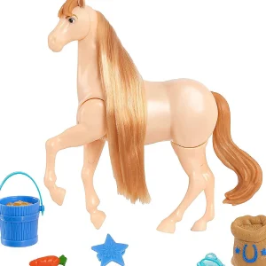 Oriental Trading Pretend Play*Just Play Mystery Riding Free Sounds And Action White Horse With Feed Set