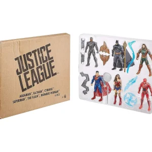 Oriental Trading Character Toys*Justice League Ultimate Batman Superman Flash Aquaman Cyborg Ww Figures Mattel