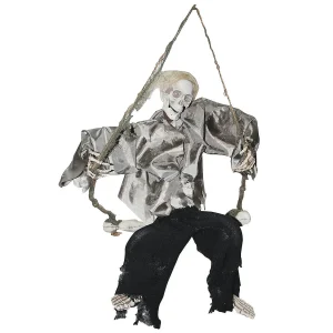 Kicking Reaper On Swing Halloween Decoration<Oriental Trading Hot
