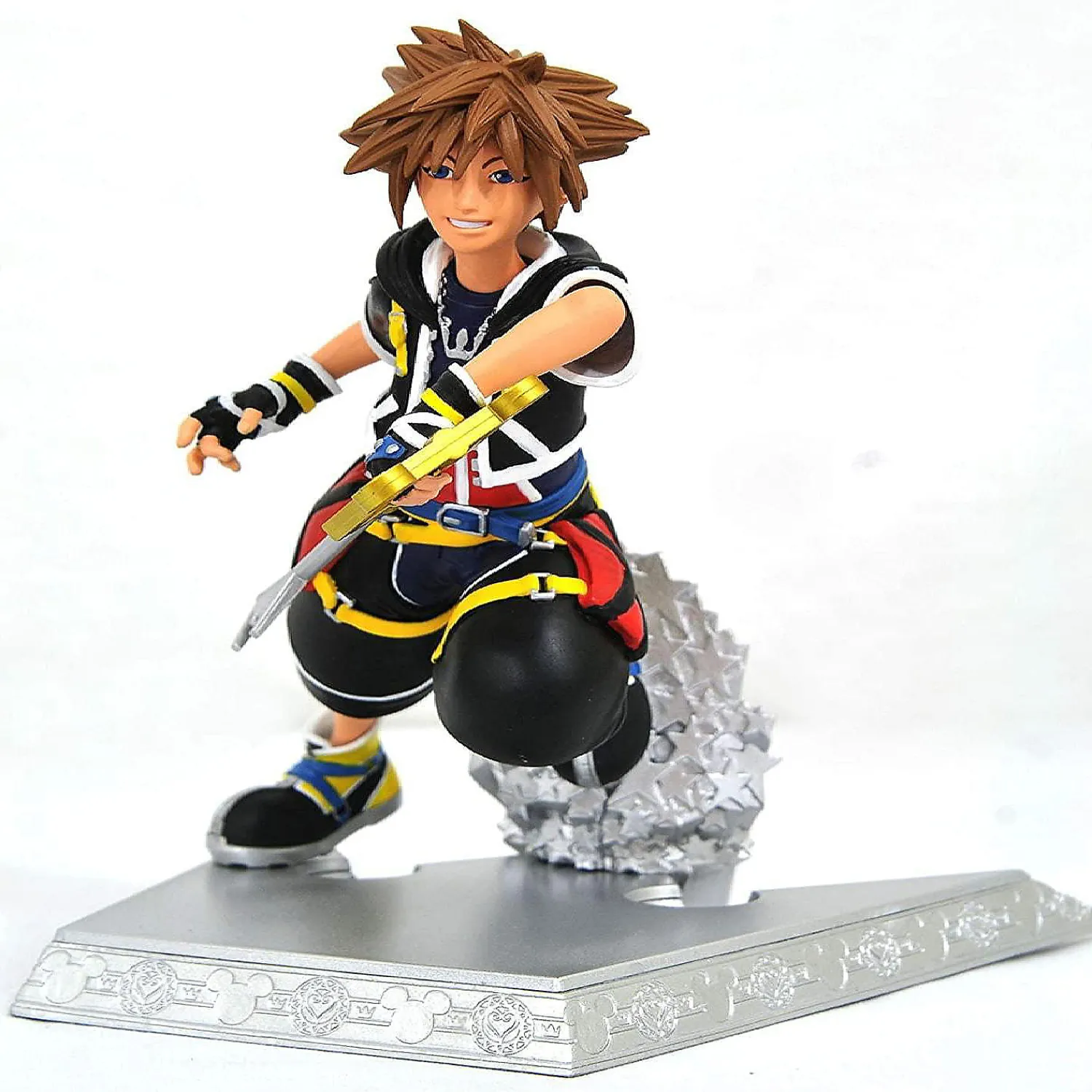 kingdom_hearts_gallery__i_0.webp Oriental Trading Character Toys*Kingdom Hearts Gallery 7 Inch Pvc Statue Sora