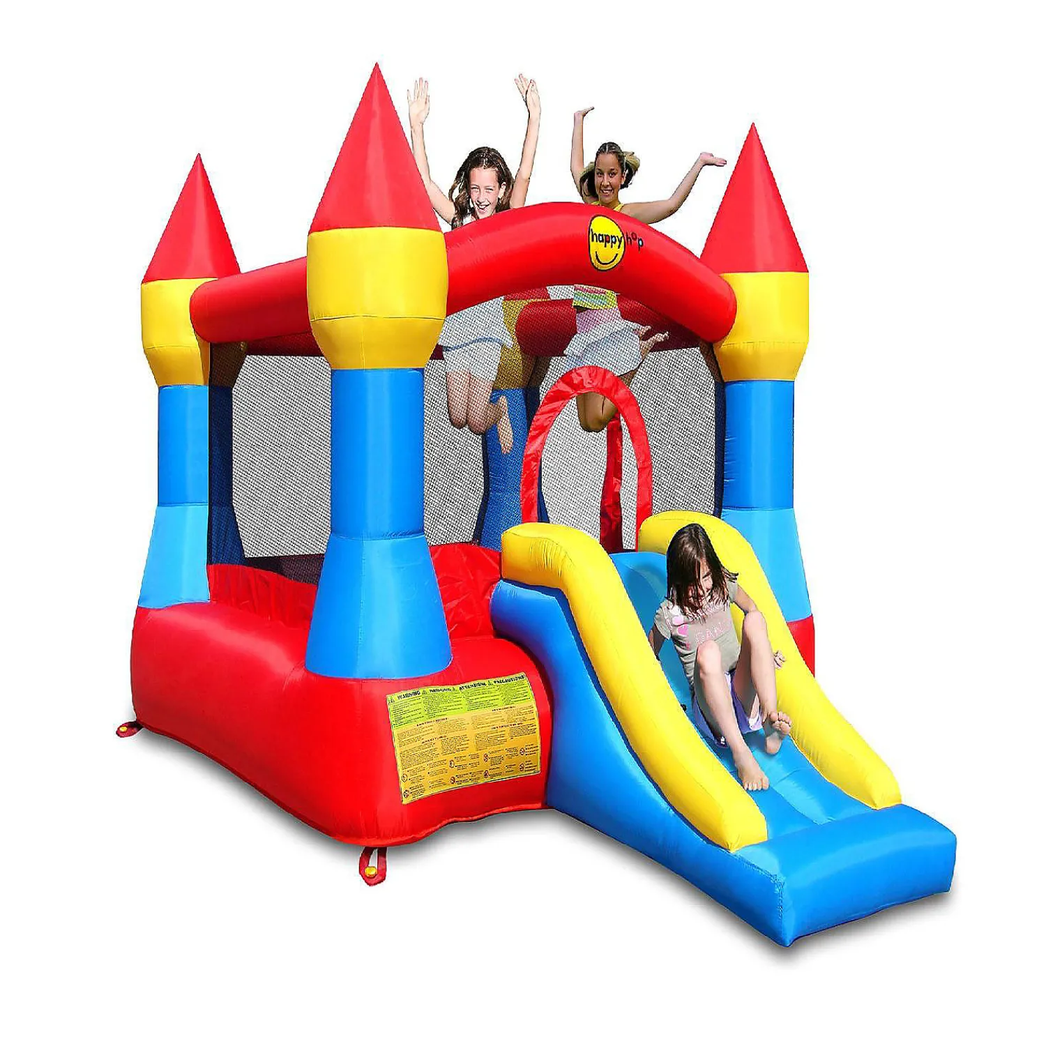 kingtoys_happy_hop_castle_0.webp Kingtoys Happy Hop Castle Bouncer With Slide<Oriental Trading Best Sale