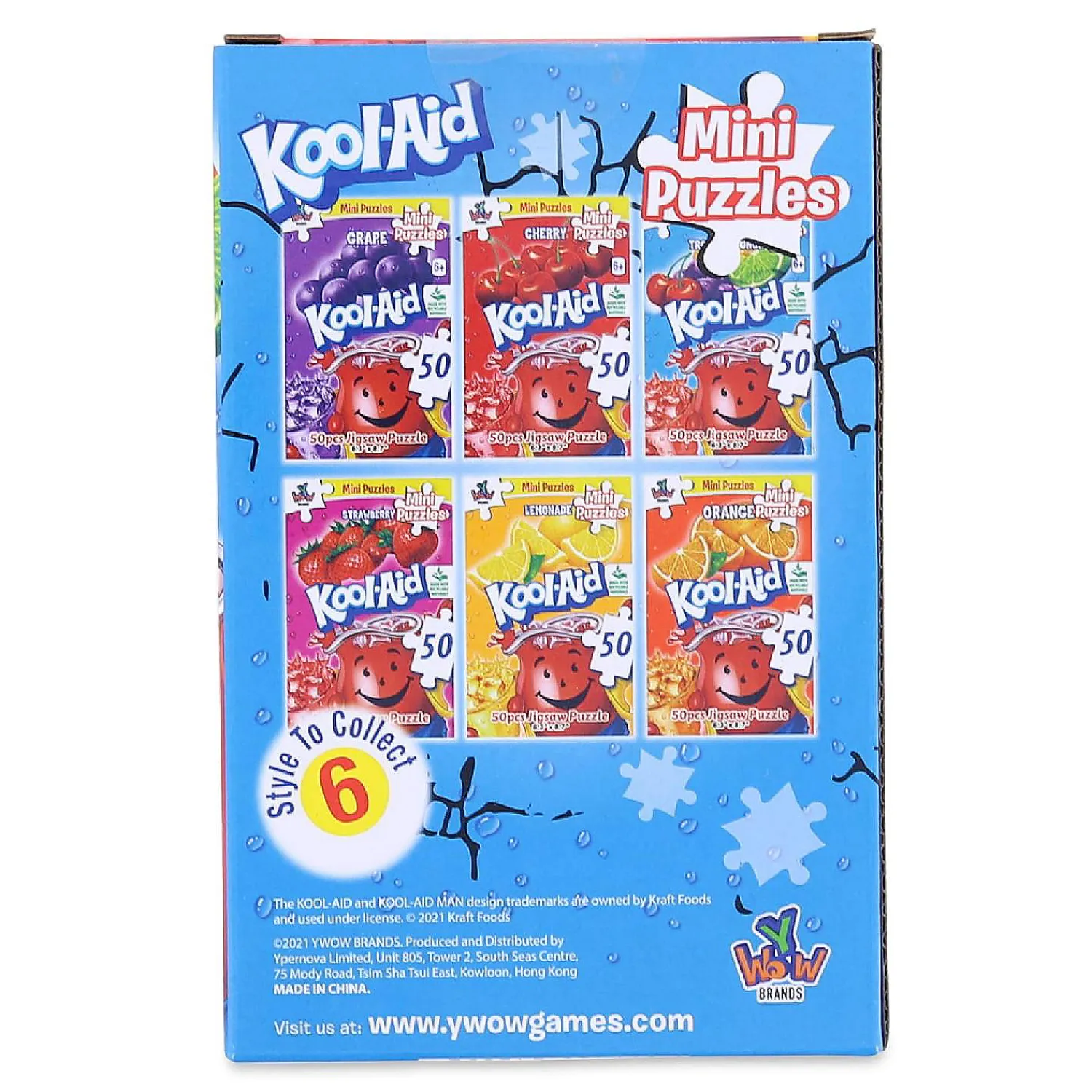koolaid__piece_mini_jigsa_1.webp Oriental Trading Puzzles*Kool-Aid 50 Piece Mini Jigsaw Puzzle Tropical Punch