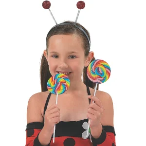Large Cherry Flavored Swirl Lollipops - 12 Pc.<Oriental Trading Cheap