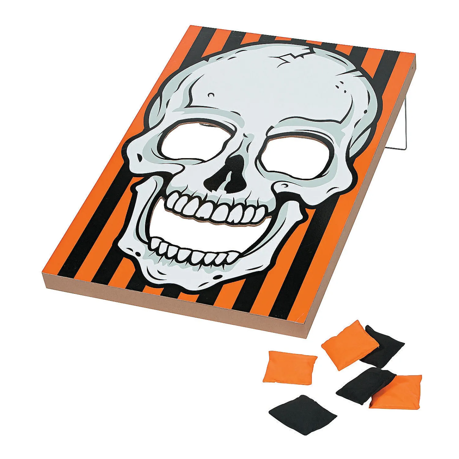 large_halloween_skull_bea_0.webp Large Halloween Skull Bean Bag Toss Game<Oriental Trading Online