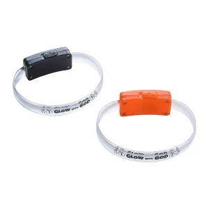 Led Light-Up Christian Pumpkin Bracelets - 12 Pc.<Oriental Trading Fashion