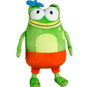 Oriental Trading Character Toys*Lets Go Luna! Andy Hopper The Green Frog Plush Doll Pbs Kids Cartoon Animated Figure Mighty Mojo