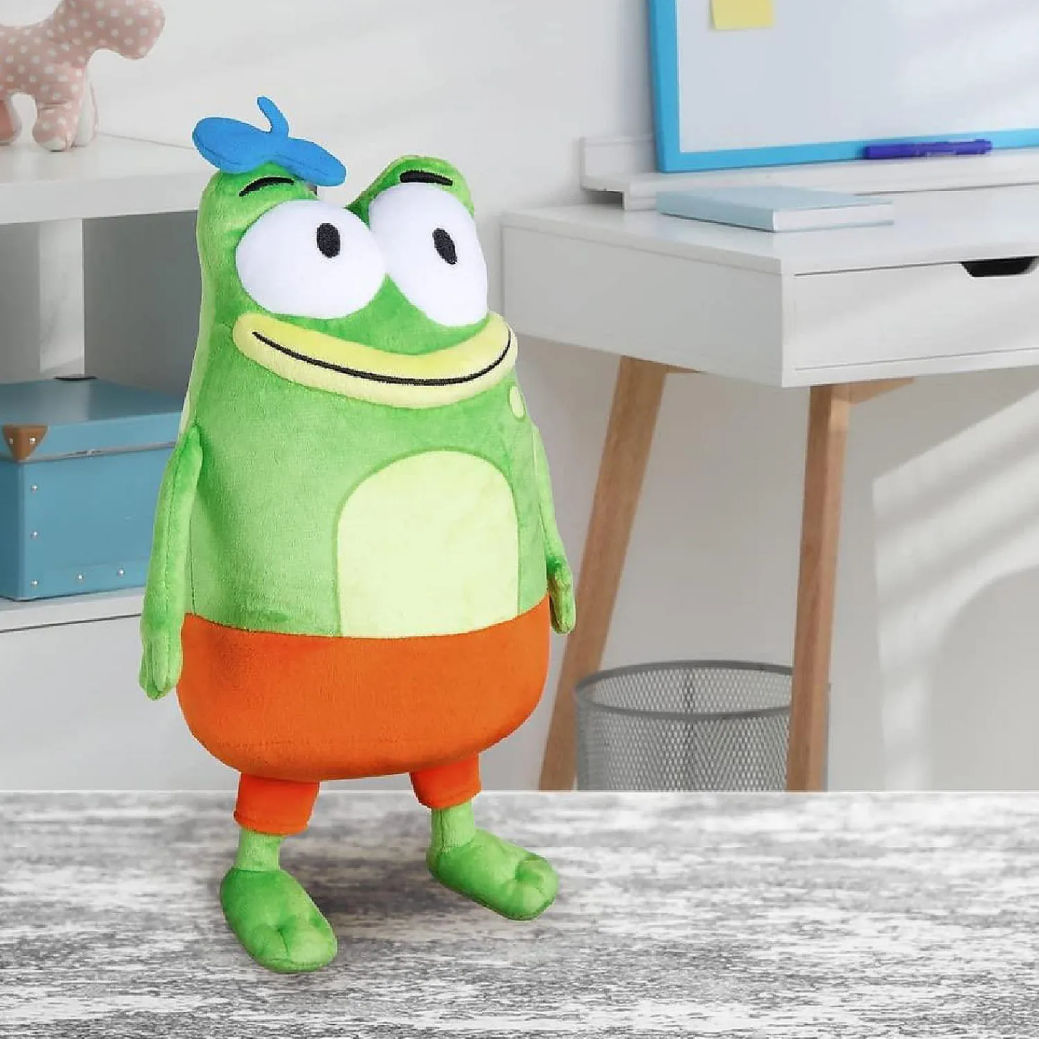 lets_go_luna_andy_hopper__1.webp Oriental Trading Character Toys*Lets Go Luna! Andy Hopper The Green Frog Plush Doll Pbs Kids Cartoon Animated Figure Mighty Mojo