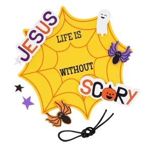 Life Is Scary Without Jesus Halloween Sign Craft Kit – Makes 12<Oriental Trading Shop
