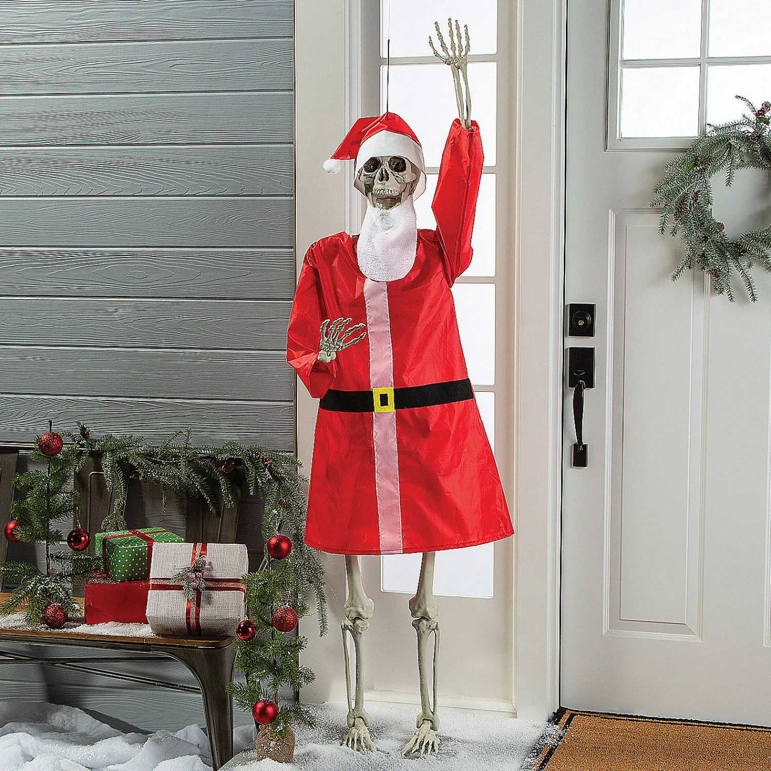 lifesize_posable_skeleton_0.webp Life-Size Posable Skeleton With Santa Outfit Kit - 4 Pc.<Oriental Trading Hot