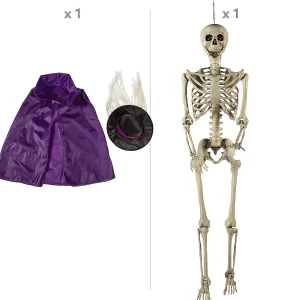 Life-Size Posable Skeleton With Witch Outfit Kit - 3 Pc.<Oriental Trading Fashion