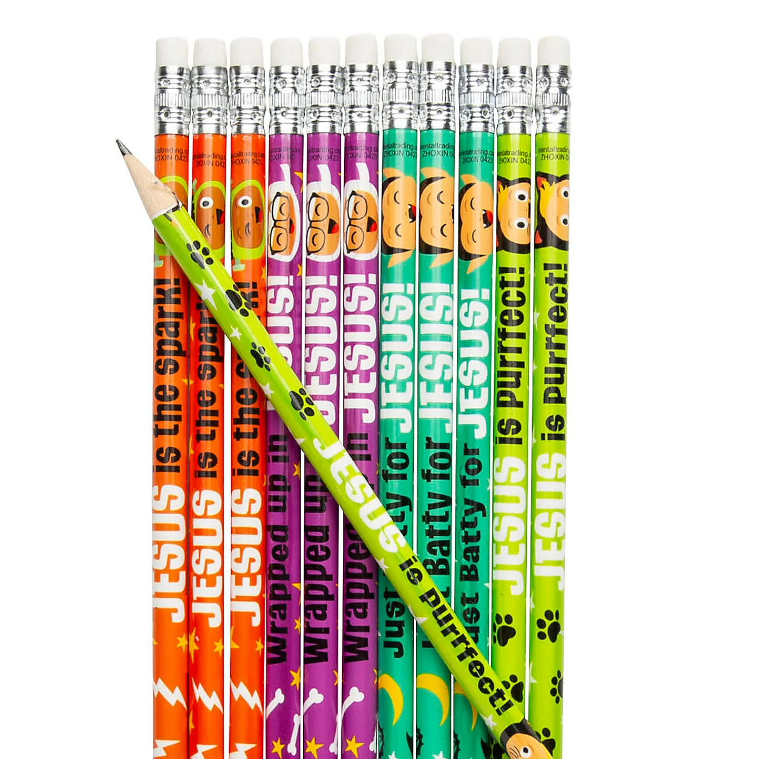 little_boolievers_faith_p_0.webp Little Boolievers Faith Pencils - 12 Pc.<Oriental Trading Store