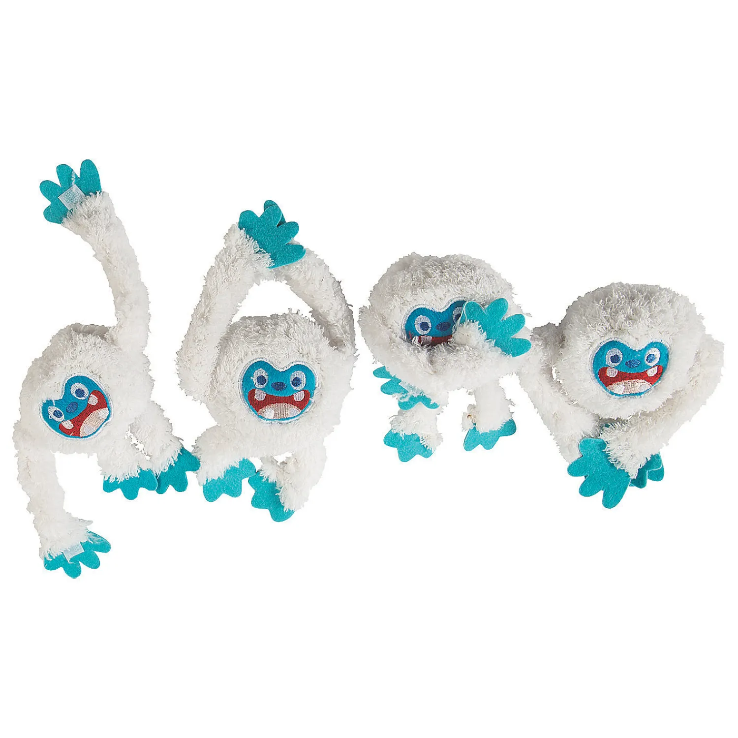long_arm_stuffed_yetis____0.webp Oriental Trading Stuffed Animals & Plush Toys*Long Arm Stuffed Yetis - 12 Pc.