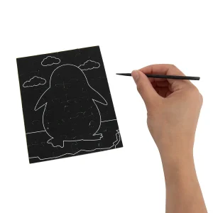 Oriental Trading Puzzles*Magic Color Scratch Animal Puzzles - 12 Pc.