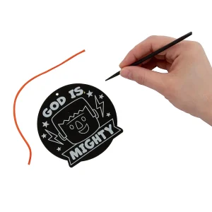 Magic Color Scratch Religious Halloween Ornaments – 24 Pc.<Oriental Trading Sale