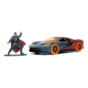 Oriental Trading Toy Cars*Marvel 1:32 Doctor Strange 2017 Ford Gt Diecast Car And Figure