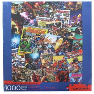 Oriental Trading Puzzles*Marvel Avengers Comic Collage 1000 Piece Jigsaw Puzzle