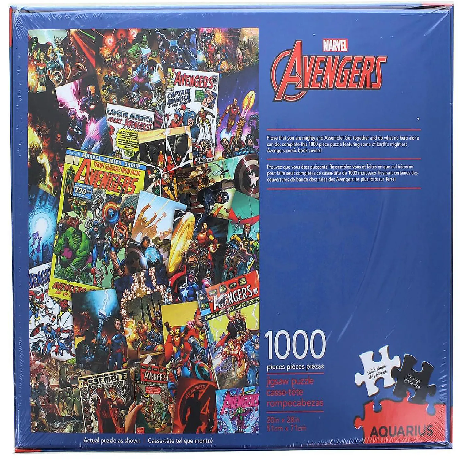 marvel_avengers_comic_col_2.webp Oriental Trading Puzzles*Marvel Avengers Comic Collage 1000 Piece Jigsaw Puzzle