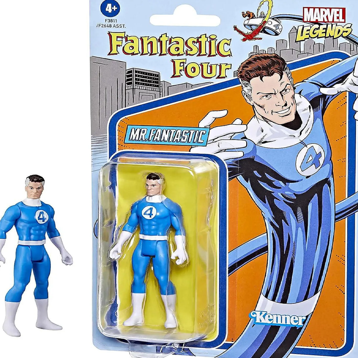 marvel_legends__retro_fig_1-2.webp Oriental Trading Character Toys*Marvel Legends 3.75 Retro Figure Mr Fantastic