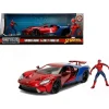Oriental Trading Toy Cars*Marvel Spider-Man 2017 Ford Gt 1:24 Die Cast Vehicle