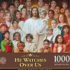 Oriental Trading Puzzles*Masterpieces 1000 Piece Jigsaw Puzzle For Adults, Family, Or Kids - He Watches Over Us - 19.25"X26.75"