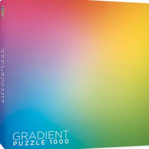 Oriental Trading Puzzles*Masterpieces 1000 Piece Jigsaw Puzzle For Adults, Family, Or Kids - Rainbow Gradient - 19.25"X26.75"