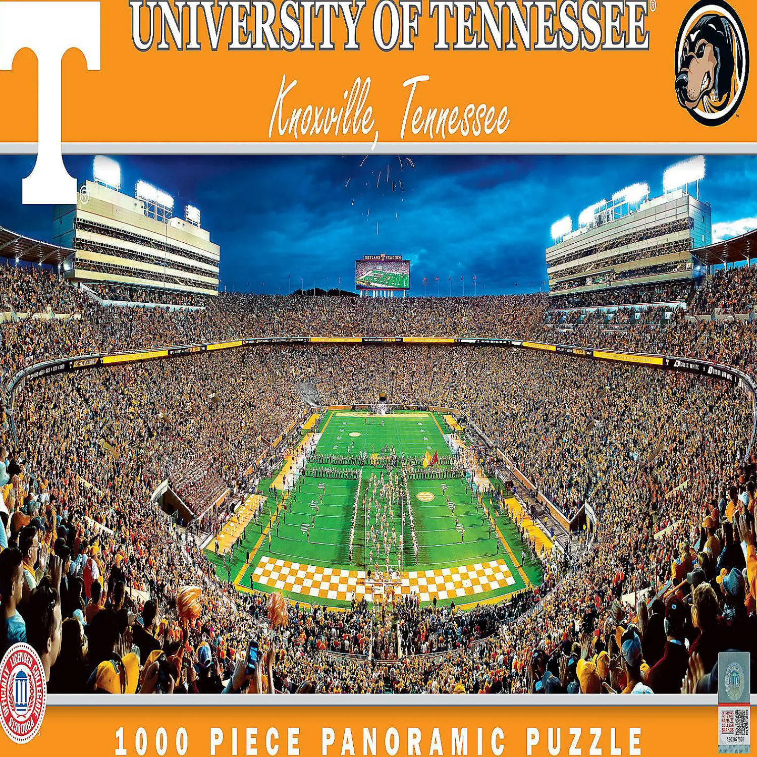 masterpieces__piece_sport_0.webp Oriental Trading Puzzles*Masterpieces 1000 Piece Sports Jigsaw Puzzle - Ncaa Tennessee Volunteers Endzone View Panoramic - 13"X39"