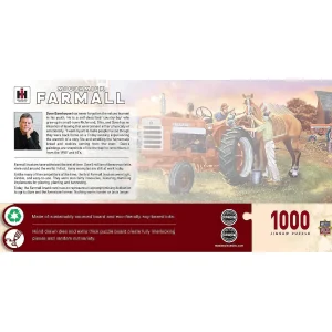 Oriental Trading Puzzles*Masterpieces Farmall Horse Power Panoramic 1000 Piece