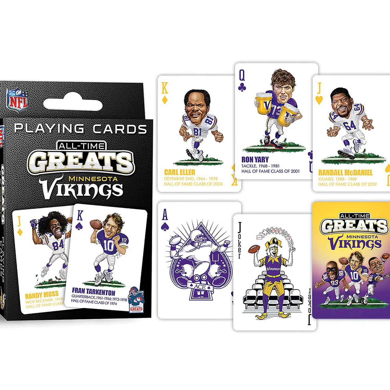 masterpieces_minnesota_vi_3.webp Oriental Trading Playing Cards*Masterpieces Minnesota Vikings All-Time Greats Playing Cards