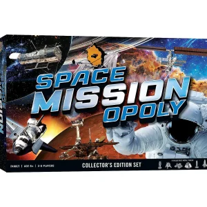 Oriental Trading Games*Masterpieces Opoly Board Games - Space Mission Opoly - For Adults, Kids, & Family