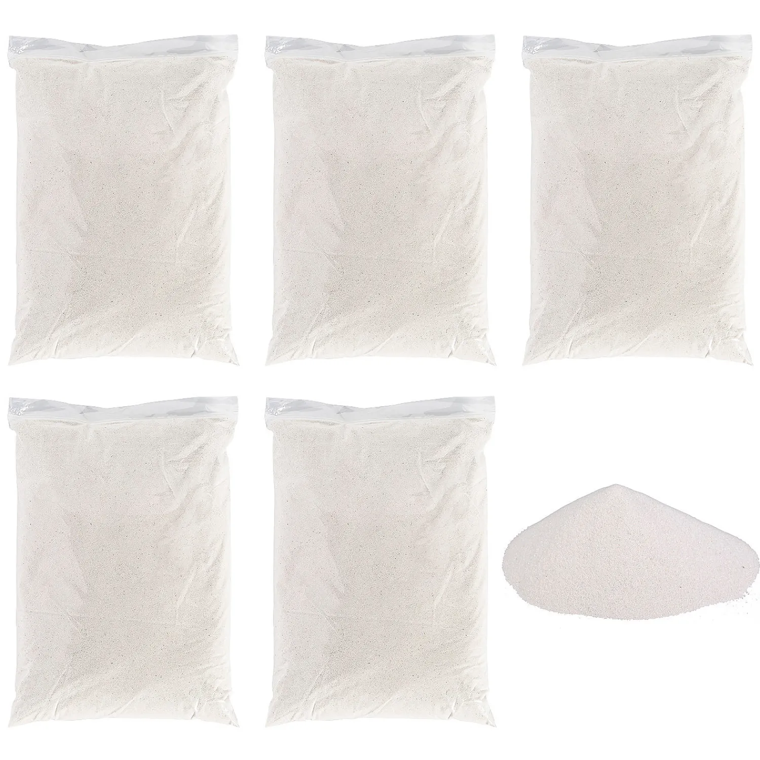 mega_bulk__lb_white_sand_0.webp Mega Bulk 25 Lb. White Sand<Oriental Trading Outlet