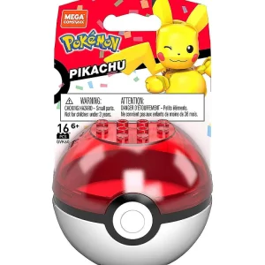 Oriental Trading Character Toys*Mega Construx Pokemon Pikachu Construction Set, Building Toys For Kids (Gvk60)