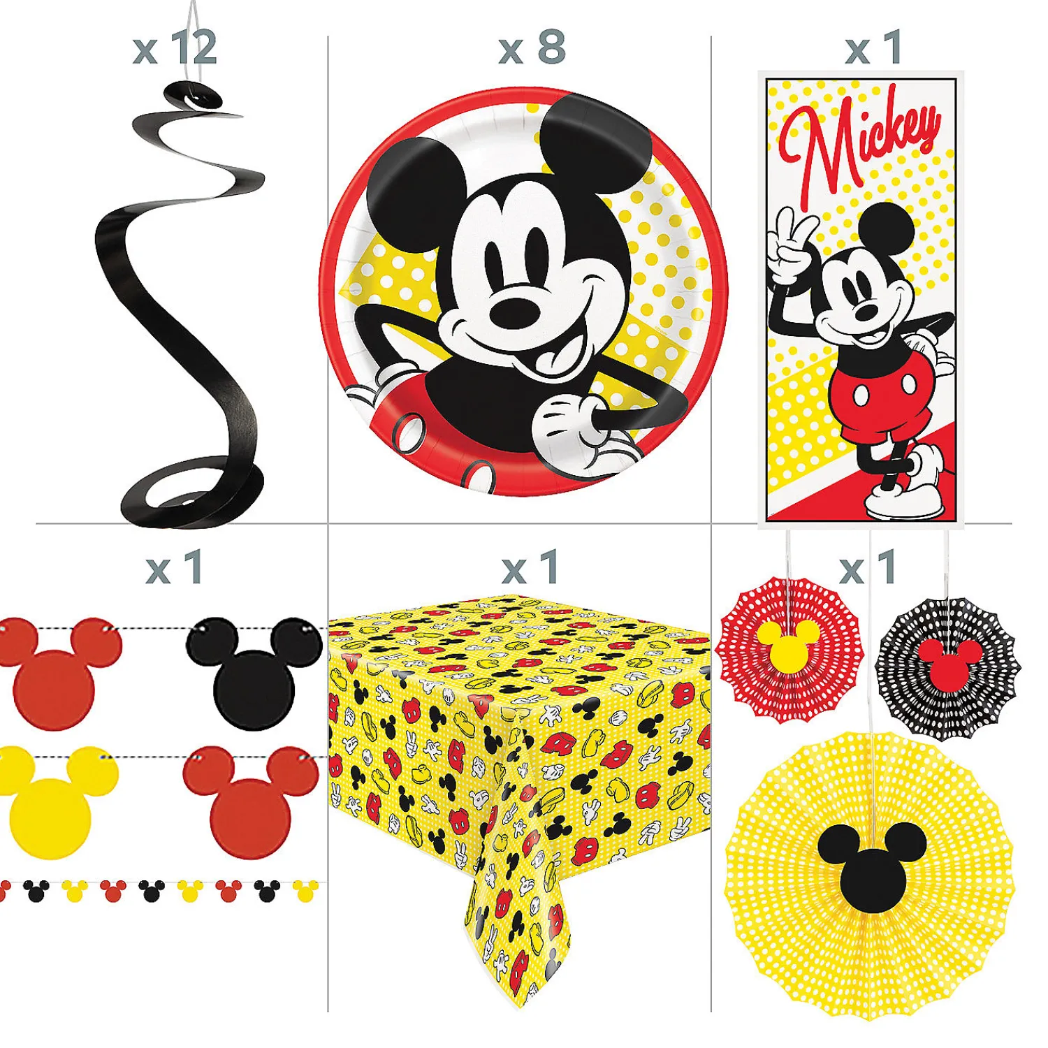 mickey_mouse_trunkortreat_3.webp Mickey Mouse Trunk-Or-Treat Decorating Kit - 139 Pc.<Oriental Trading Discount