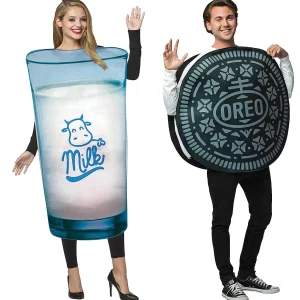 Milk & Oreo Couples Costumes<Oriental Trading Shop