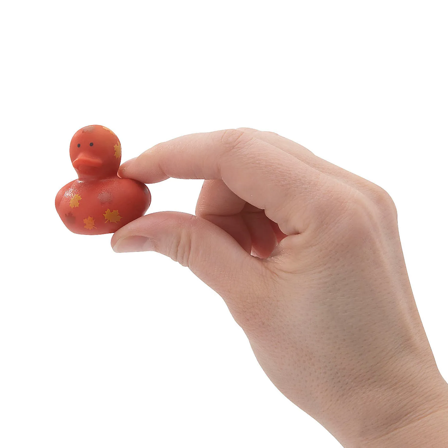 mini_fall_leafprinted_rub_1.webp Oriental Trading Rubber Duckies*Mini Fall Leaf-Printed Rubber Ducks - 24 Pc.