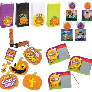 Mini Halloween Faith Boo Bag Kit For 12<Oriental Trading Sale