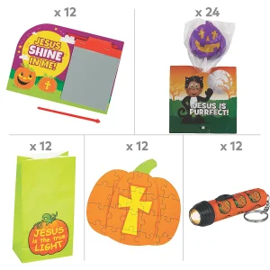 Mini Halloween Faith Boo Bag Kit For 12<Oriental Trading Cheap