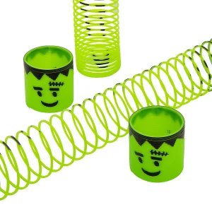 Mini Halloween Green Monster Magic Springs – 12 Pc.<Oriental Trading Shop