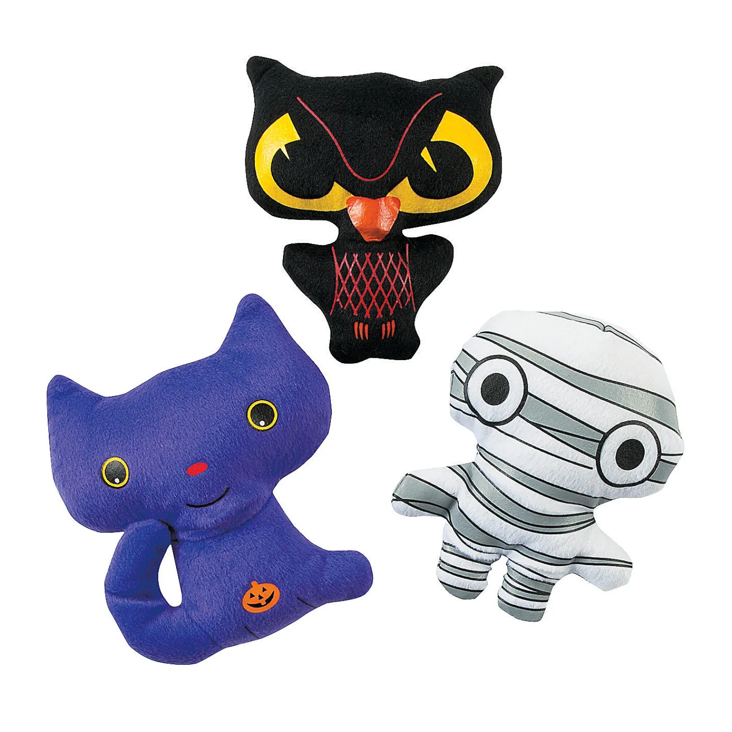 mini_halloween_stuffed_pi_0.webp Mini Halloween Stuffed Pillow Character Assortment - 12 Pc.<Oriental Trading Online