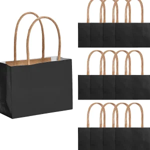 Mini Kraft Paper Gift Bags - 12 Pc.<Oriental Trading Outlet