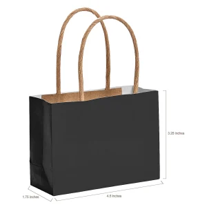 Mini Kraft Paper Gift Bags - 12 Pc.<Oriental Trading Outlet