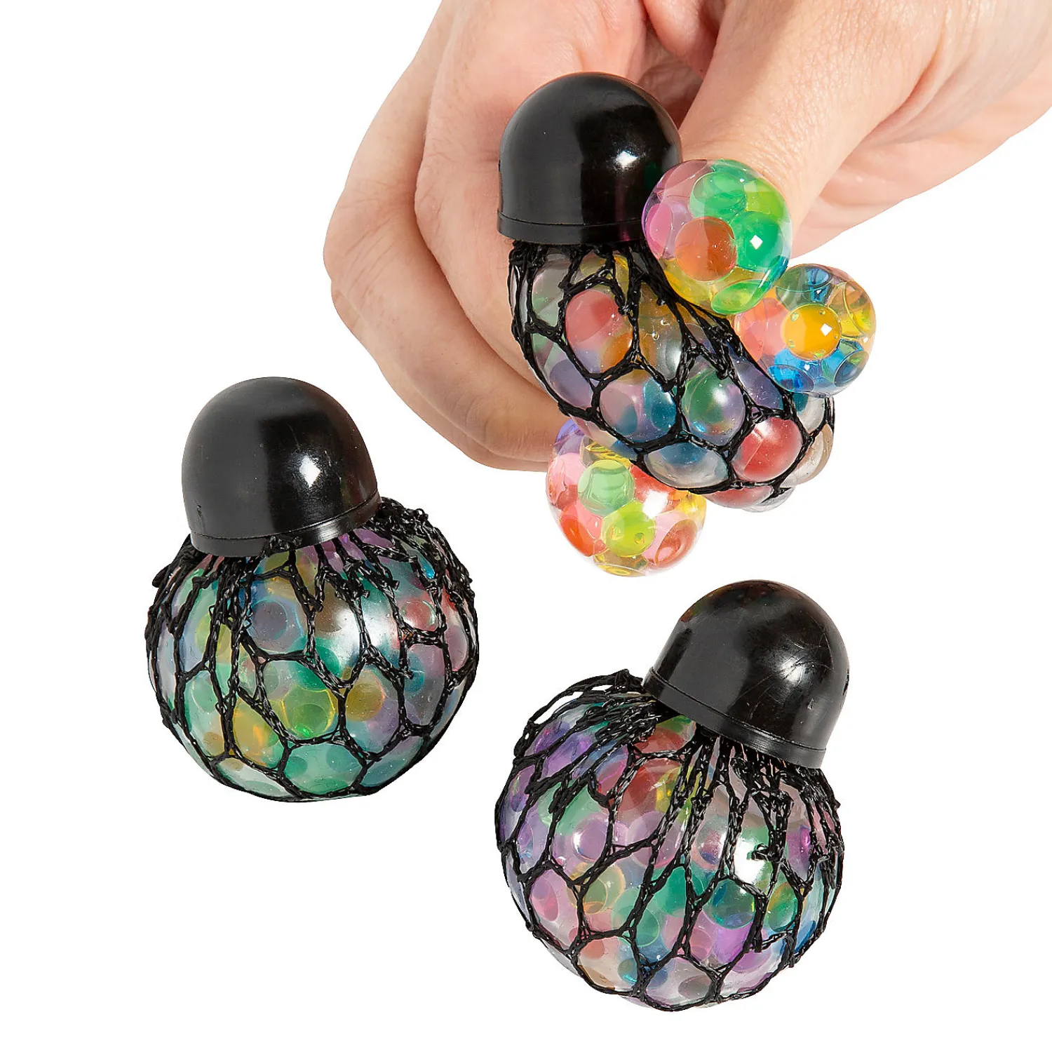 mini_mesh_water_bead_stre_0.webp Oriental Trading Stress Balls & Toys*Mini Mesh Water Bead Stress Balls - 24 Pc.