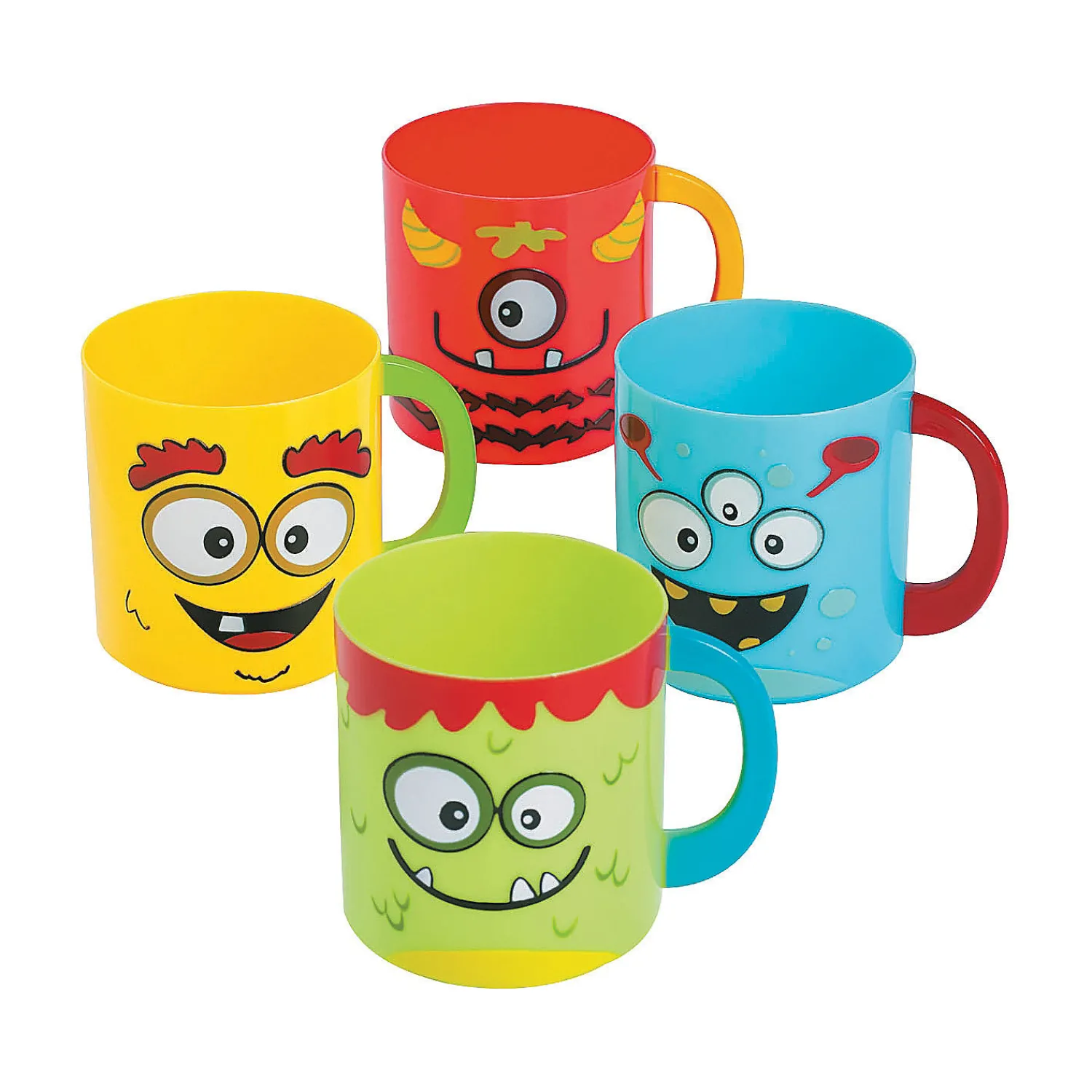 mini_monster_bpafree_plas_0.webp Mini Monster Bpa-Free Plastic Mugs - 12 Ct.<Oriental Trading Best