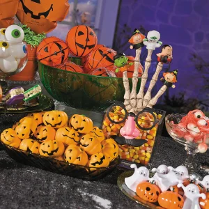 Mini Squeeze Jack-O'-Lantern Stress Toys - 24 Pc.<Oriental Trading Outlet