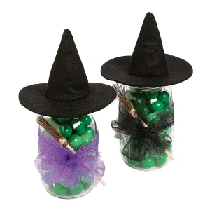 Mini Witch Brooms - 12 Pc.<Oriental Trading Clearance